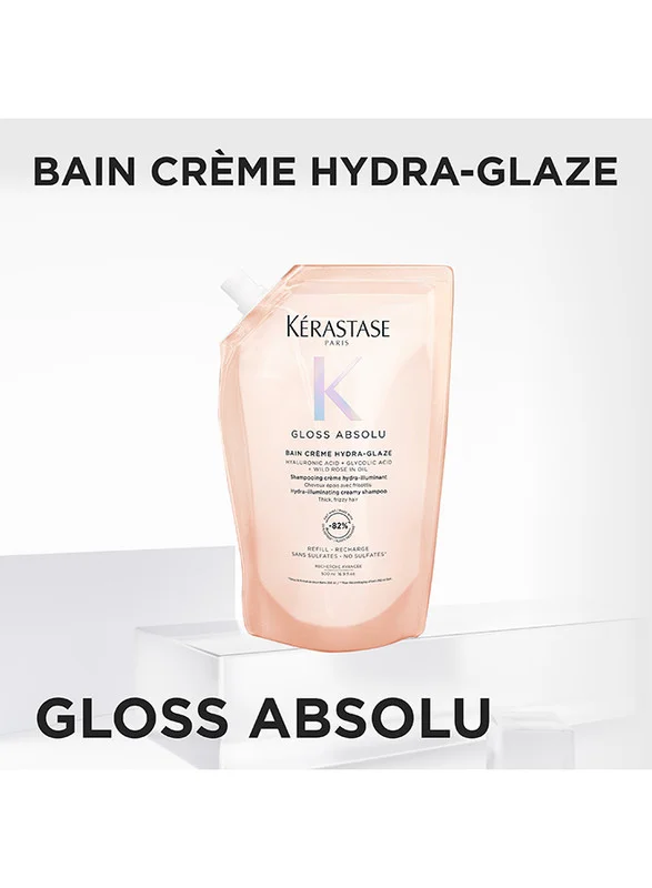كيراستاس كيراستاس غلوس أبسولو – بان كريم هيدرا-غليز عبوة إعادة تعبئة الشامبو للشعر الخشن والمجعد