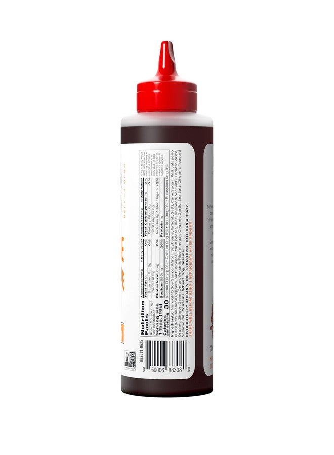 Bachan's - Japanese Barbecue Sauce - Sweet & Spicy, 16 Oz, Small Batch, Non GMO, No Preservatives, Vegan and BPA free. Condiment for Wings, Chicken, Beef, Pork, Seafood, Noodle Recipes, and More - Image 2