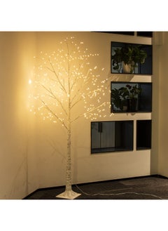 White Birch Tree With 288 Led Fairy Lights Warm White Prelit Tree For Home Indoor Party Wedding Holiday Outdoor Decorations