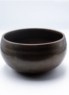 Alpine Crystals UAE Antique Himalayan Singing Bowl with a traditional wooden striker | Meditation Bowl | Music Therapy | Handcrafted in Nepal for Healing and Mindfulness  - Image 3