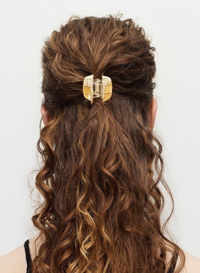 MACHETE Women Hair Clip Mini Claw Clip, 1.25 inch Hair Clamps Fashion Hair Accessories (Blonde Tortoise) - Image 4