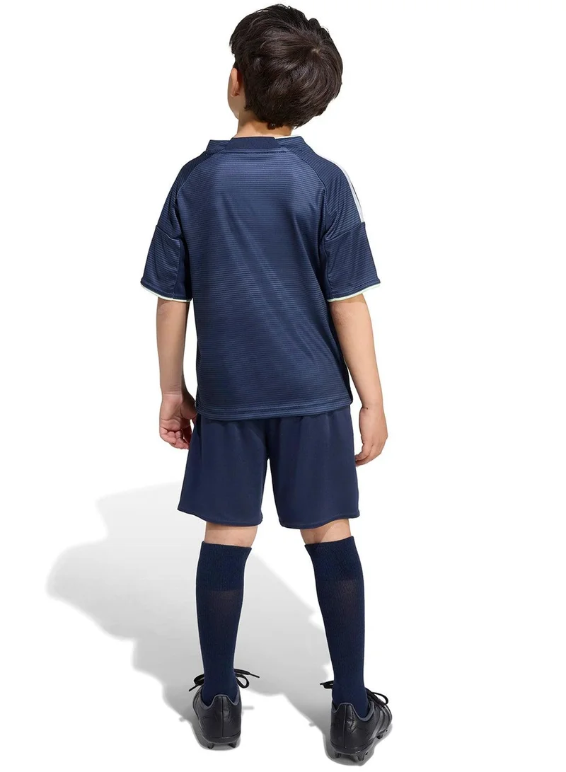 adidas أديداس ريال مدريد طقم أطفال أزرق صغير تطبيق ملابس أخرى للأطفال