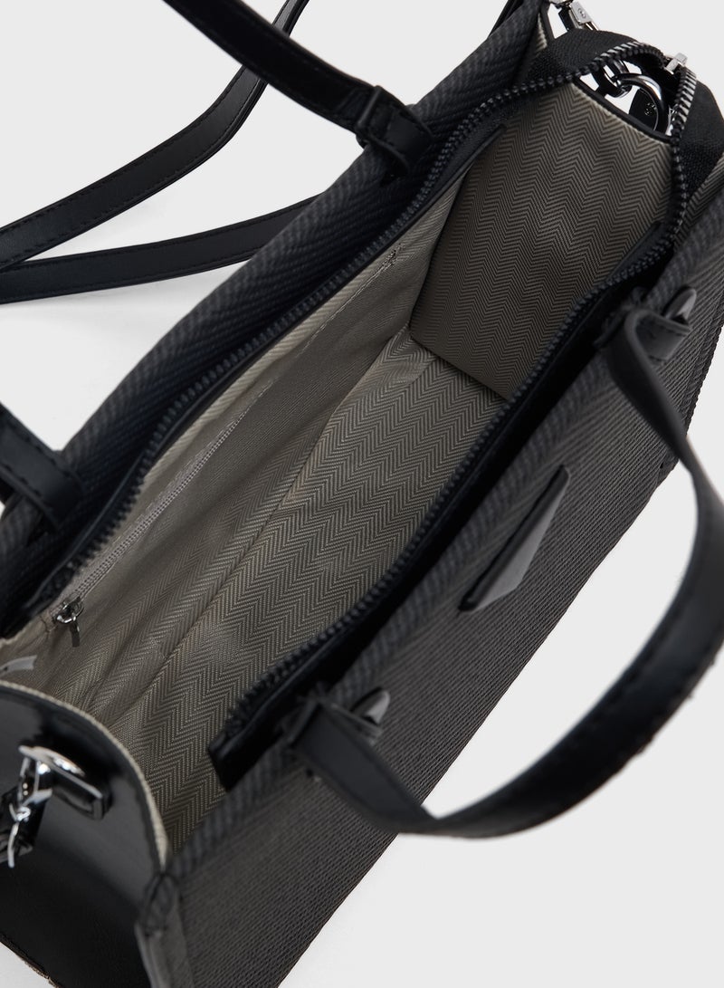 Khizana Textured Shoulder Bag - Image 5