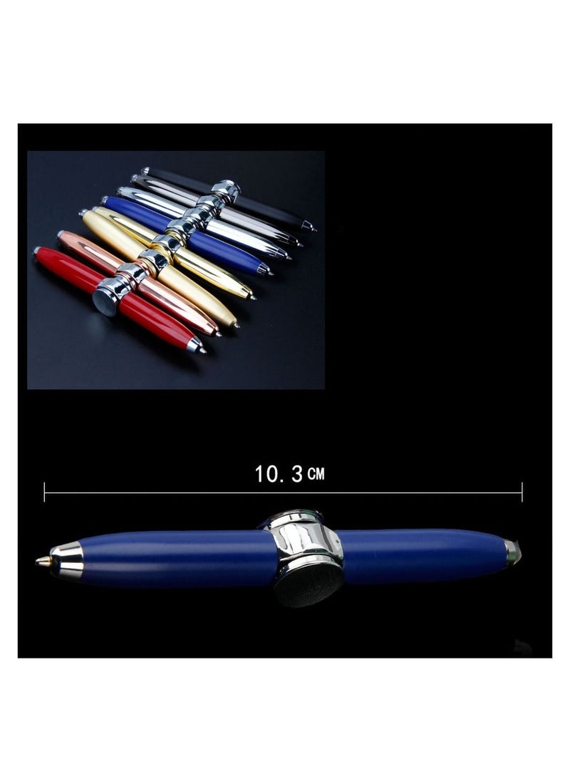MissTiara - Lighted Multifunction Fingertip Gyro Ballpoint Pen with 10 Refills - Image 1