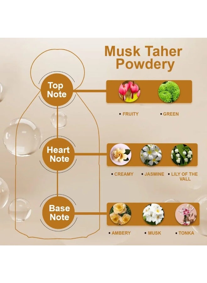 Otoori Musk Taher Powdery by MyPerfumes Eau De Parfum For Unisex - 80ml | Luxurious Powdery Musk Fragrance for Men & Women - Image 3