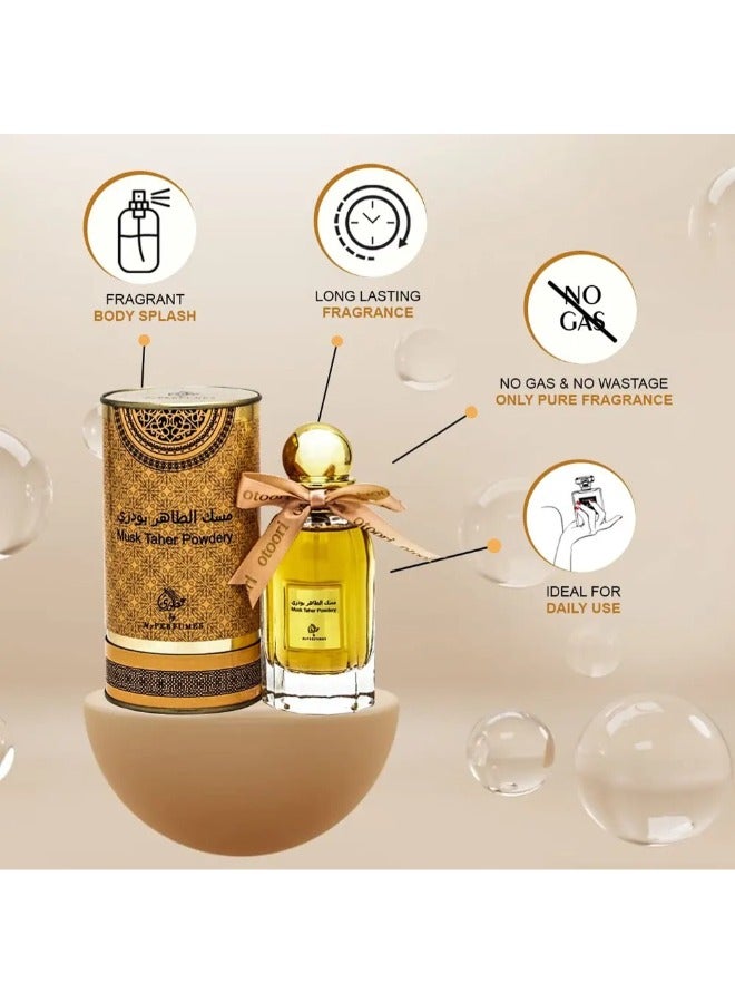 Otoori Musk Taher Powdery by MyPerfumes Eau De Parfum For Unisex - 80ml | Luxurious Powdery Musk Fragrance for Men & Women - Image 5