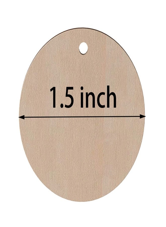 Axe Sickle AxeSickle 1.5 inch Wood Coins Tags 50-pcs Wooden Tags for Birthday Boards, Chore Boards Or Other Special Dates. - Image 2