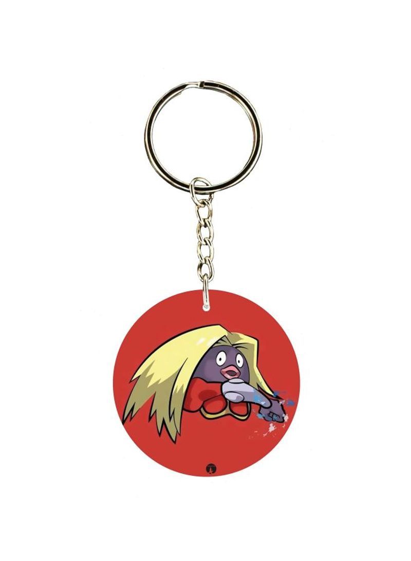 RKN Cartoon Themed Single Sided Keychain