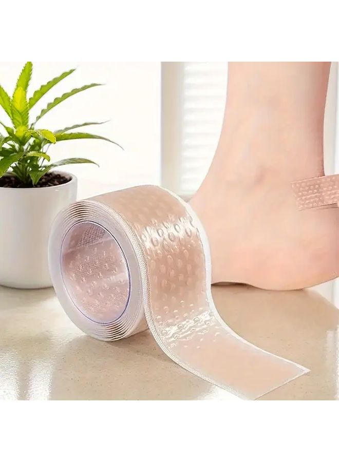 100cm 39.37in Silicone Expanding Band Transparent Ankle Protector for Feet Hands - Image 2