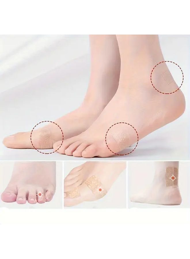 100cm 39.37in Silicone Expanding Band Transparent Ankle Protector for Feet Hands - Image 5