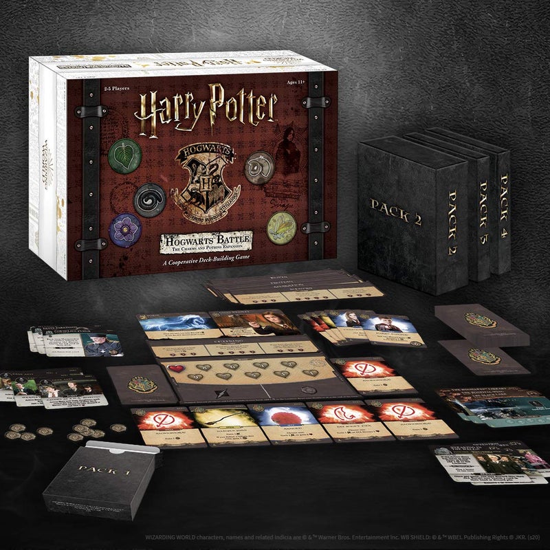 USAOPOLY Harry Potter Hogwarts Battle  The Charms and Potions ExpansionSecond Expansion to Harry Potter Deckbuilding GameFeaturing New Abilities  CardsOfficially Licensed - Image 3