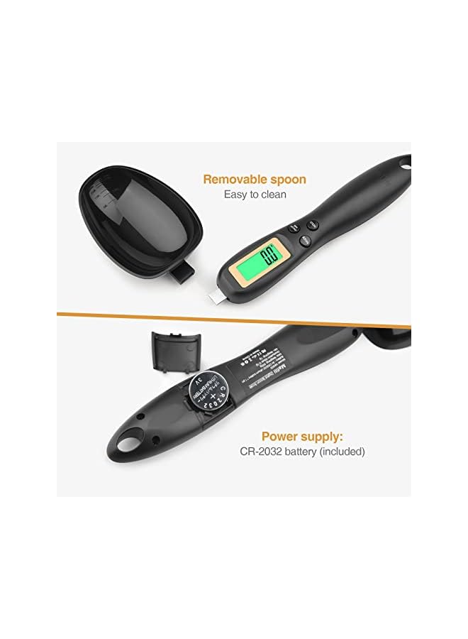 mafiti Electronic Measuring Spoon, Digital Spoon Scale 500g / 0.1g High Precision with LCD Screen Display for Kitchen Gadgets and Daily Meals - Image 5