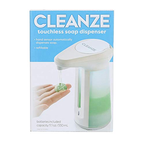 CLEANZE Touchless Automatic Soap Dispenser | Hands-Free, Holds up to 11.1oz Liquid Soap - Image 1