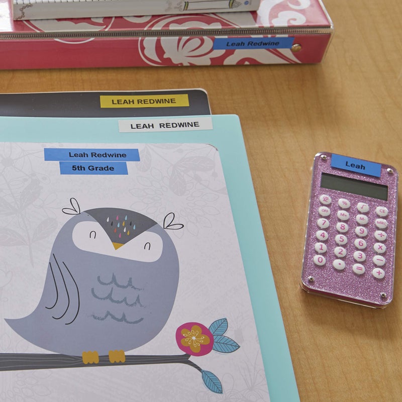 DYMO LetraTag Labeling Tape, Label Makers, Black Print on White Paper, 1/2" W x 13' L, 1 Cassette - Image 5