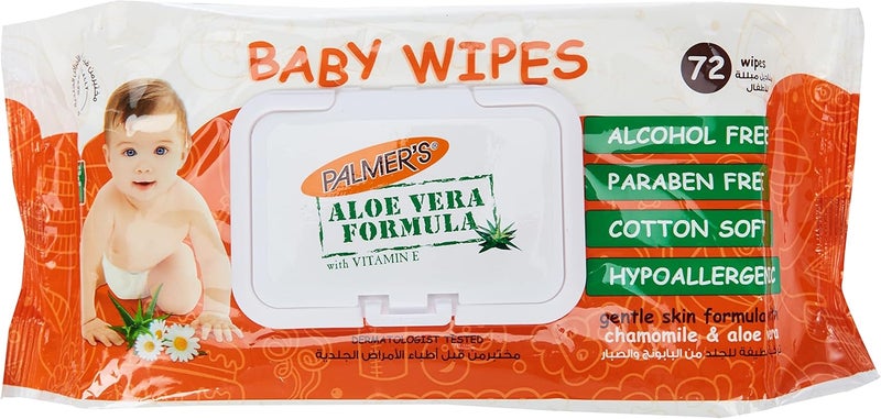 Palmer's Aloe Vera Baby Wipes with Vitamin E - Image 1