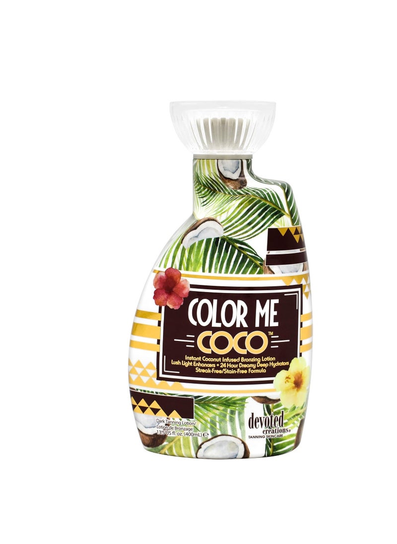 Devoted Creations - Devoted Creations Color Me Coco Bronzer Tanning Lotion 13.5 oz - Image 1