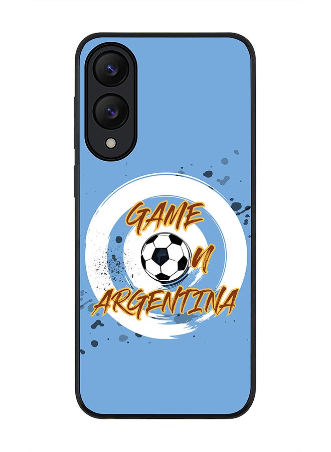 Stylizedd For Samsung Galaxy S25 Edge Case,Slim fit Camera Protection, Shockproof Thin Phone cover  - Game on Argentina
