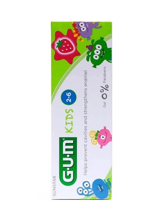 SUNSTAR Gum Kids Toothpaste,  2-6 yrs