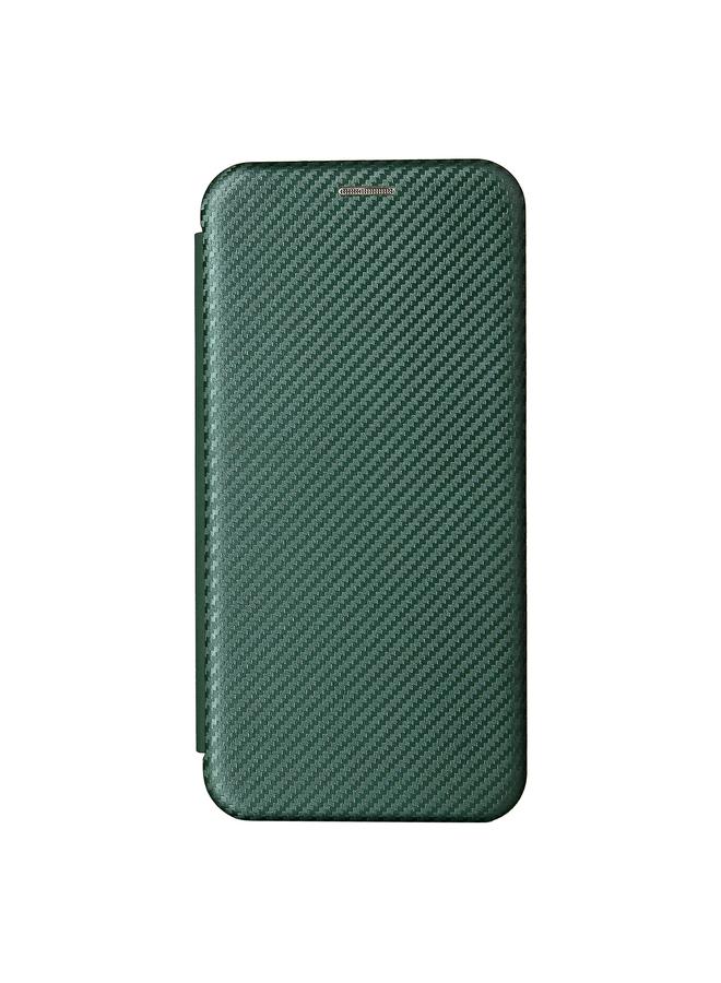 Zaboon Case For iPhone 13 Carbon Fiber Texture Horizontal Flip TPU + PC + PU Leather Case with Card Slot - Image 2