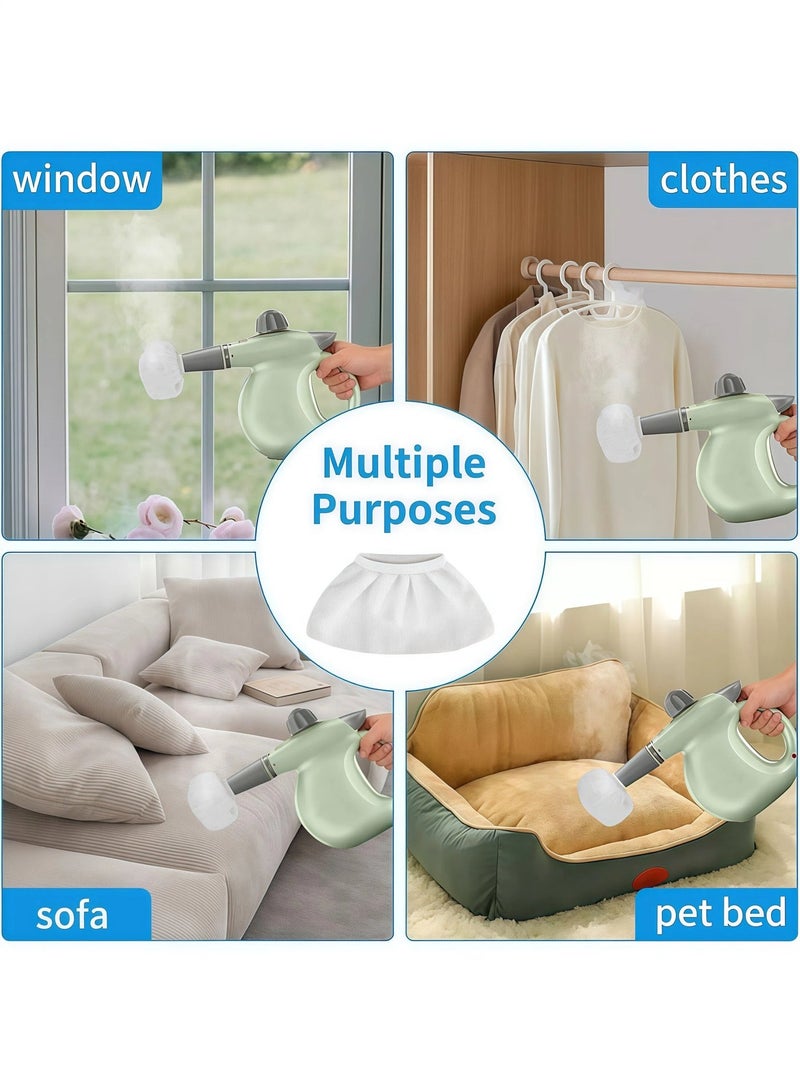 3-Pcs Replacement Cloth Set for Vacuum cleaner,Washable White Cloth Terry Steam Mop Pads,Cleaner Microfiber Mop Cloth,Steam Pocket Mop Pads Set,Nozzle Cover Cleaning Accessories - Image 4