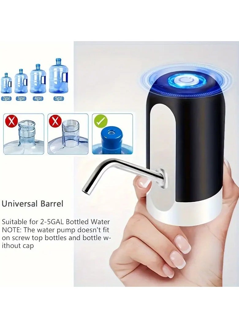 مضخة مياه شرب كهربائية لاسلكية مزودة بأداة شفط وشاحن USB - pzsku/Z69E97B49528AD05417FAZ/45/_/1735858211/4aa807cd-48dd-4295-bd0b-f256282c6c76