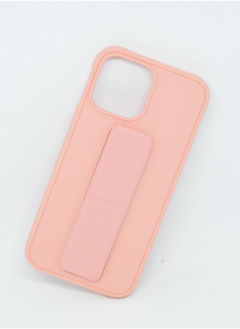 BORTONY - iPhone Case 13 Pro Max, Fully Covered With Finger Grip Stand Holder Anti Slip Shockproof Protective Case Cover For Apple iPhone 13 Pro Max - Image 1