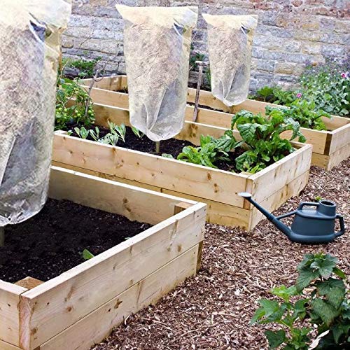 Agfabric Frost Cover H24''xW32''， 0.95oz Winter Tree Cover Plant Covers for Cold Weather - Image 5