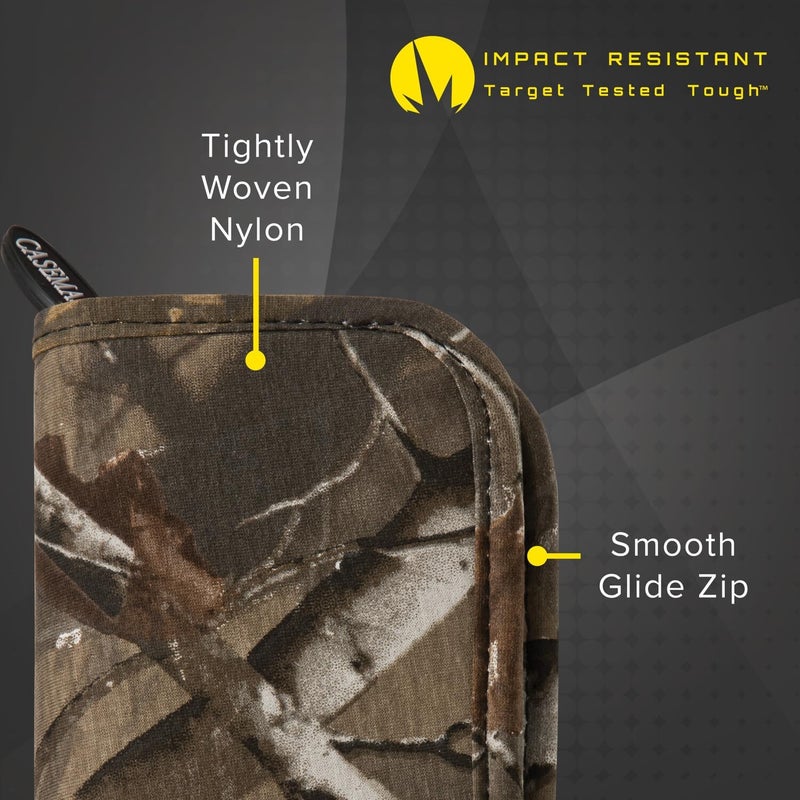 Casemaster Deluxe Nylon Dart Case for Steel and Soft Tip Darts - Realtree Hardwoods HD Camo - Image 4