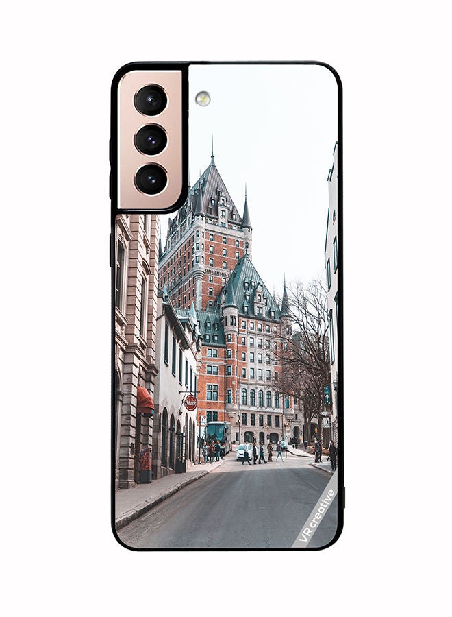 VR CREATIVE Protective Case Cover For Samsung Galaxy S21 Plus 5G Frontenac Design Multicolour - Image 1