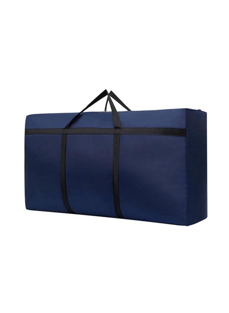 DUNISO Waterproof Oversized Storage Bag, Garment Closet Storage Organizer, Travel Cargo Duffel, Jumbo Bags Organizer 52*36*18 cm (Dark Blue) - Image 2