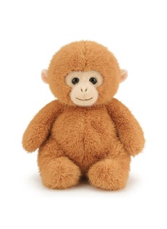 Hug Baby Net Red Zoo Macaque Golden Monkey Monkey Doll Plush Toy Cloth Doll Wholesale-Color:golden Monkey-Height:2# Sitting Height 23cm