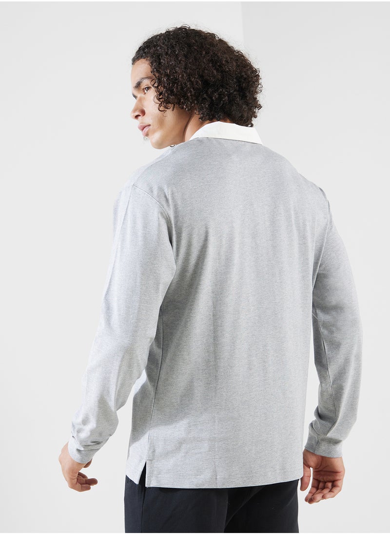 Reebok Court Quarter Zip Polo Shirts  - Image 2