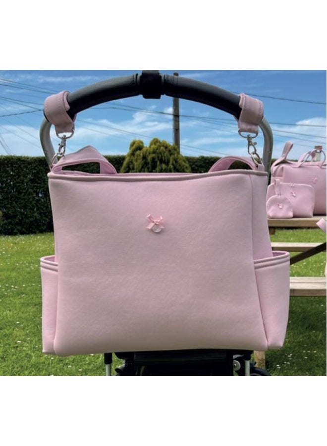 UZTURRE Pushchair Bag Fiona Pink - Image 2