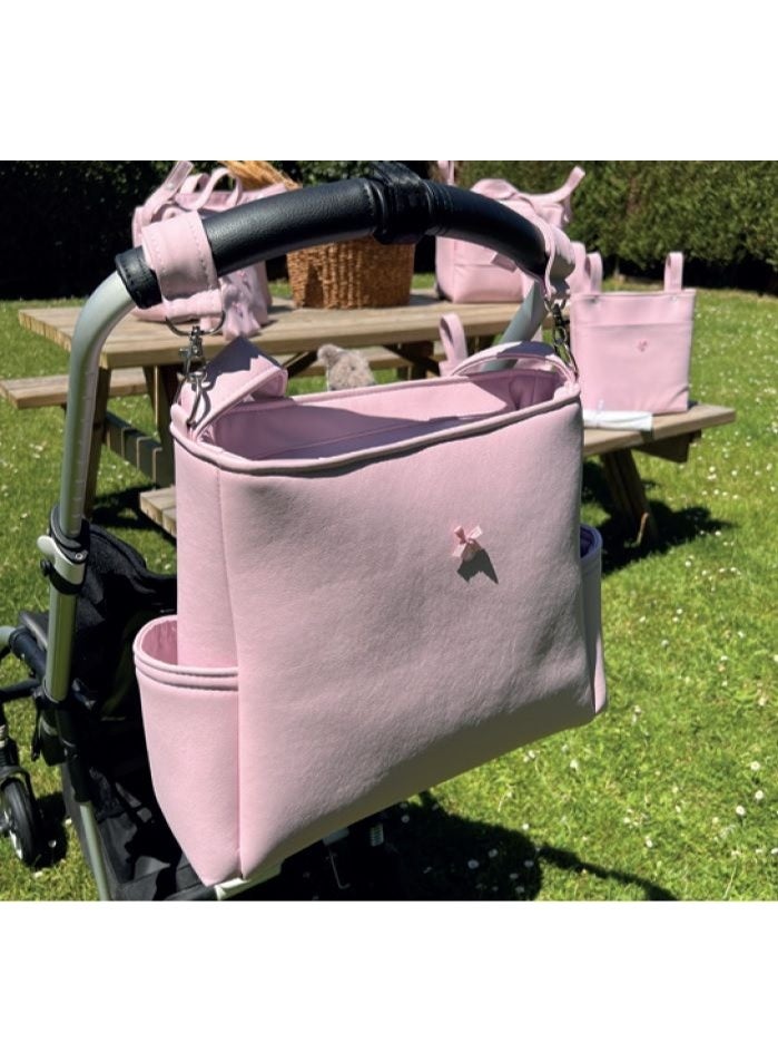 UZTURRE Pushchair Bag Fiona Pink - Image 4