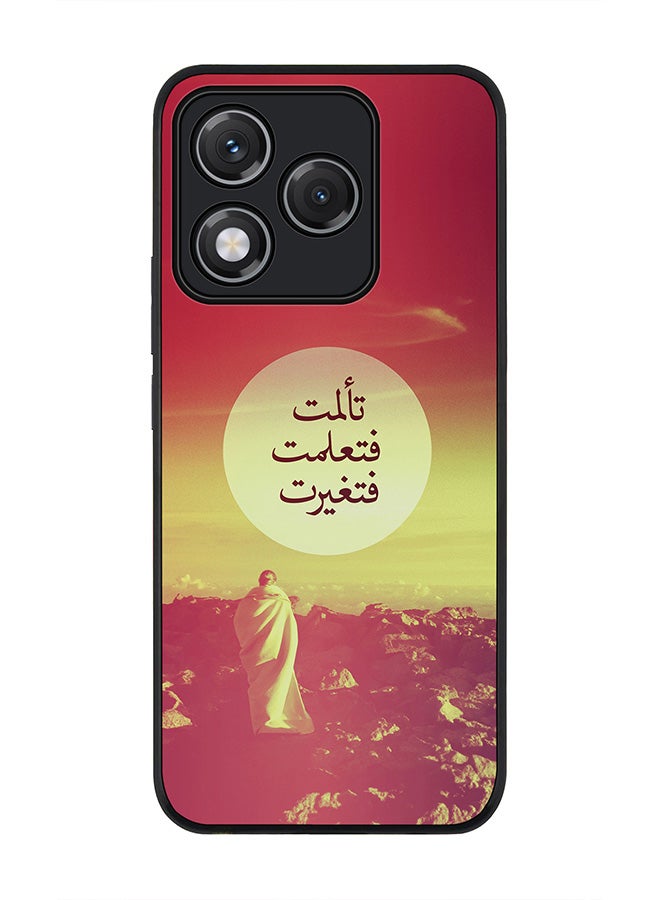 For Honor 400 Lite Case,Slim fit Camera Protection, Shockproof Thin Phone cover  - I Suffered, I Learned, I Changed