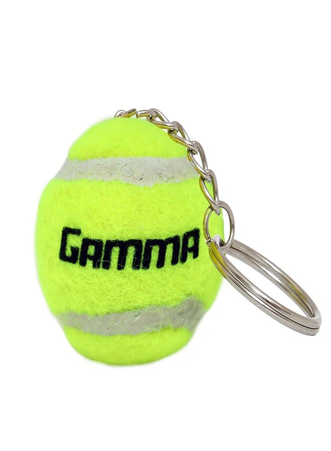 GAMMA Tennis Ball Keychain, Yellow, Great Gift For Tennis Players, Car Keychain, Tennis Accessories, Tennis Gifts - Image 1