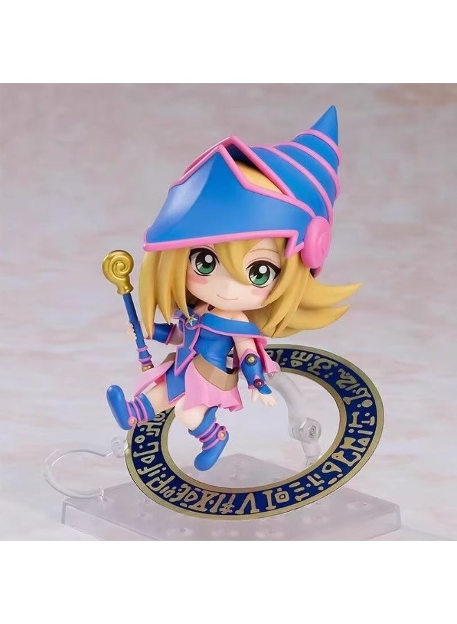 عام يو غي أوه الظلام الساحر فتاة المنقولة استبدال الوجه دمية نموذج الديكور سطح المكتب الديكور لعبة هدية للعائلة والأصدقاء - Image 2