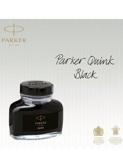 PARKER 1-Piece Quink Fountain Pen Ink Refill Bottle 57ml Content Black  - Image 2