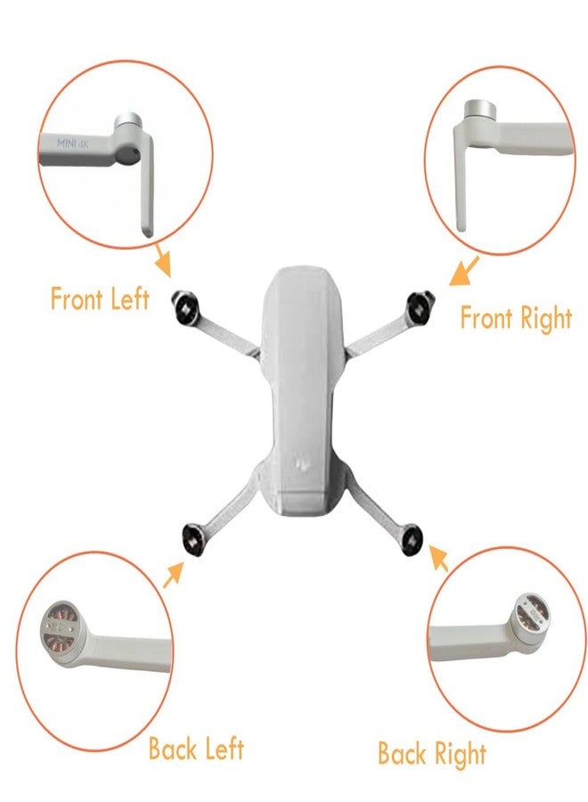 Xmipbs Mini 4K Motor Arm Replacement Accessories, Replacement Body Motor Arm Repair Spare Parts for DJI Mavic Mini 4K Rear Left - Image 4