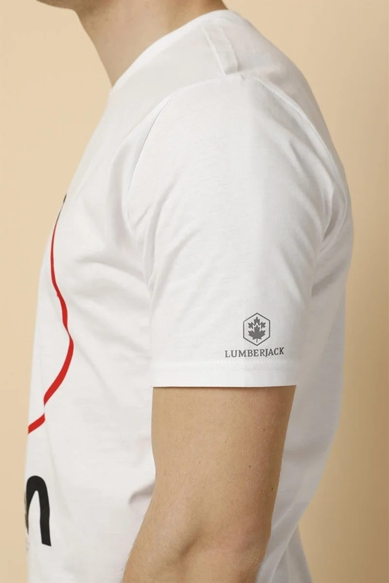 لامبرجاك NASA Rocket Men's T-Shirt 101006088RSWHITE