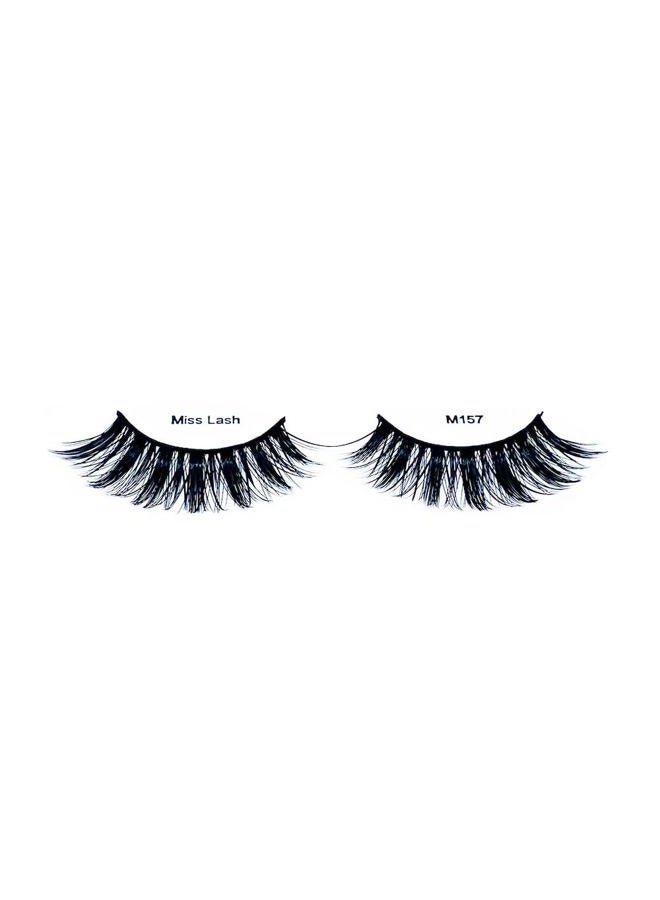 Miss Lashes [4 PACKS] 3D Volume Tapered False Eyelash Extension + - Image 3