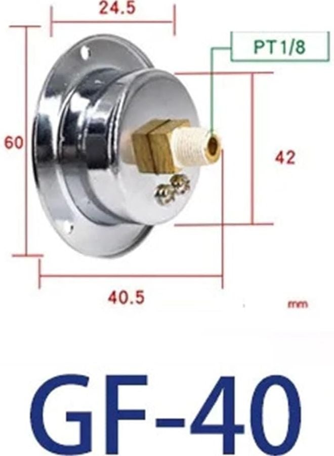 مقياس ضغط فلتر الهواء عالي الدقة GF 40 50 60 GS GU40 GU50 GU60 - Image 3