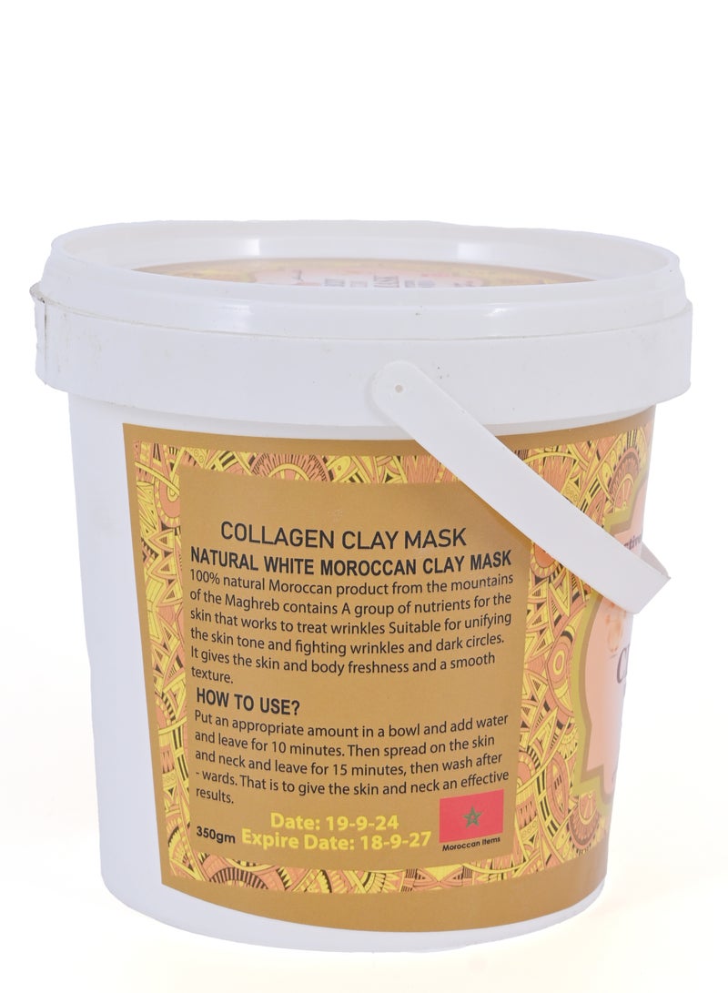 active max Moroccan  Powder Clay Mask With Natural  Collagen - Image 2