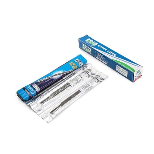 AGRICO Tata Agrico Slim Taper Saw File – 150 mm | Professional Steel Files Hard Teeth for Faster & Superior Sharpening | Machinist Files | Hand Tools | (Pack of 10, FIL009) - Image 1