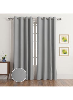 Home Box Uni 4-Piece Blackout Curtain Set 140 x 300 cm  - Image 1