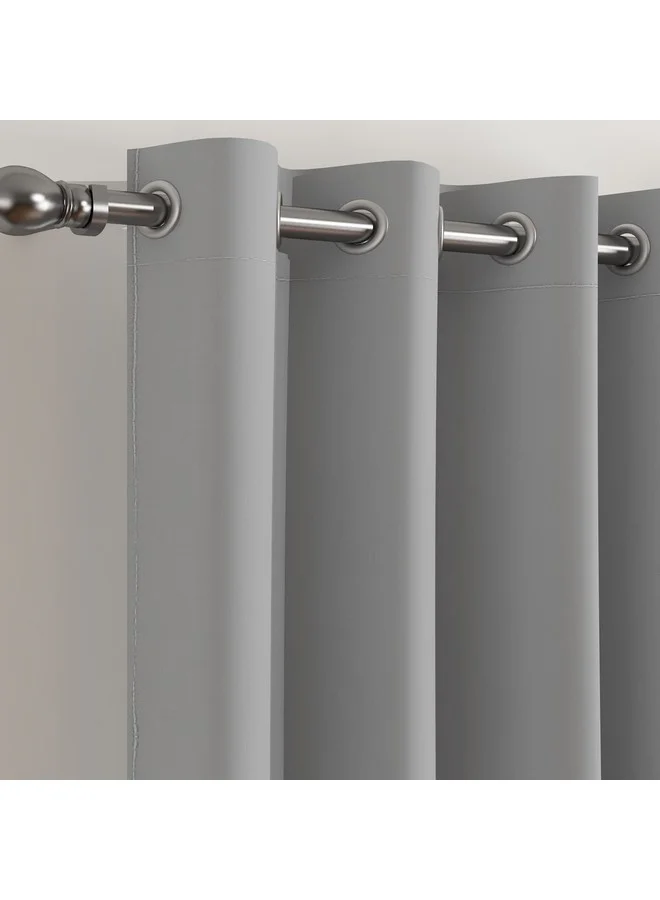 هوم بوكس طقم ستائر تعتيم يونى  قطع  ×  سم