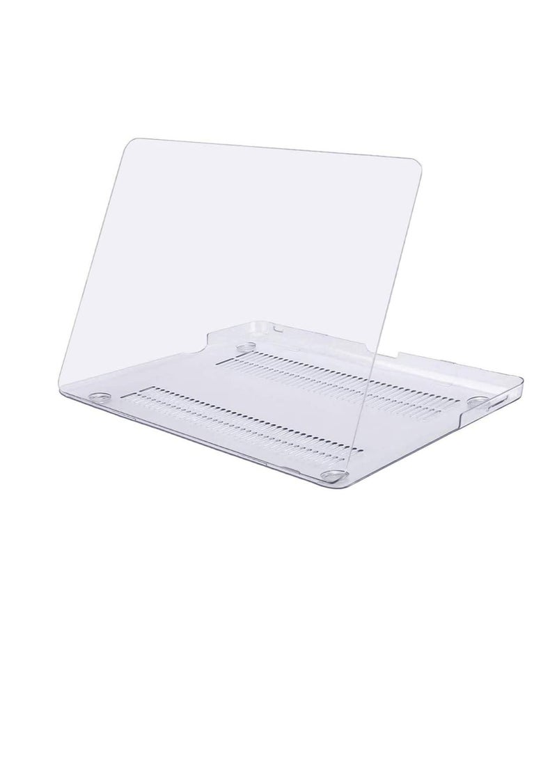 متوافق مع حافظة MacBook Pro مقاس 13 بوصة (الموديل: A1278 مع قرص مضغوط) الإصدار القديم الإصدار المبكر 2012 2011 2010 2009 2008 غطاء حماية بلاستيكي صلب شفاف - Image 1