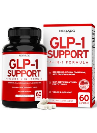 GLP-1 Supplement 14 in 1 Formula (GLP1 Supplement with Berberine, ACV, Chromium, Ceylon Cinnamon, Turmeric & More) Support Gut Health & Metabolism - Third Party Tested, Vegan Safe, USA Made - pzsku/Z69EA70D1C0D82C496838Z/45/_/1735907851/3eead1ac-41ad-418e-a2dd-aad4c16a44c4