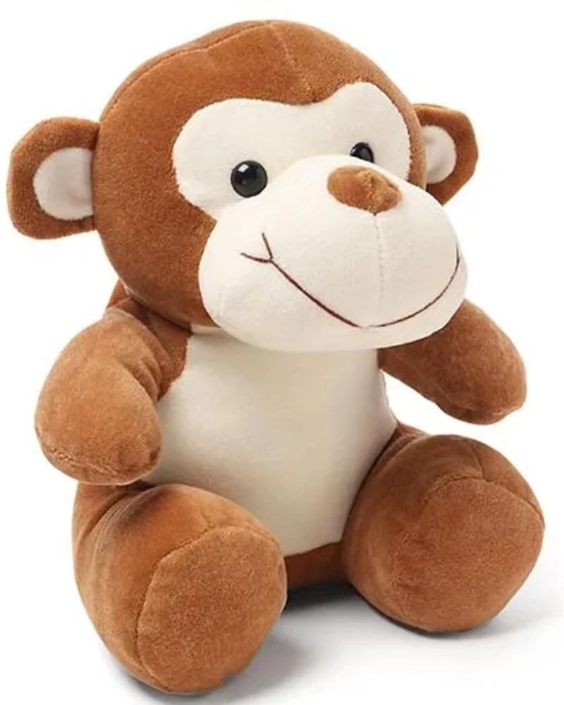 Softdreams Soft Plush Toy for Kids – Cute Stuffed Animal Soft Toy – Soft Cuddly Toy for Baby Boys & Girls, Return Gift -Monkey 28cm - Image 2