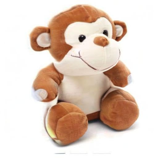 Softdreams Soft Plush Toy for Kids – Cute Stuffed Animal Soft Toy – Soft Cuddly Toy for Baby Boys & Girls, Return Gift -Monkey 28cm - Image 5
